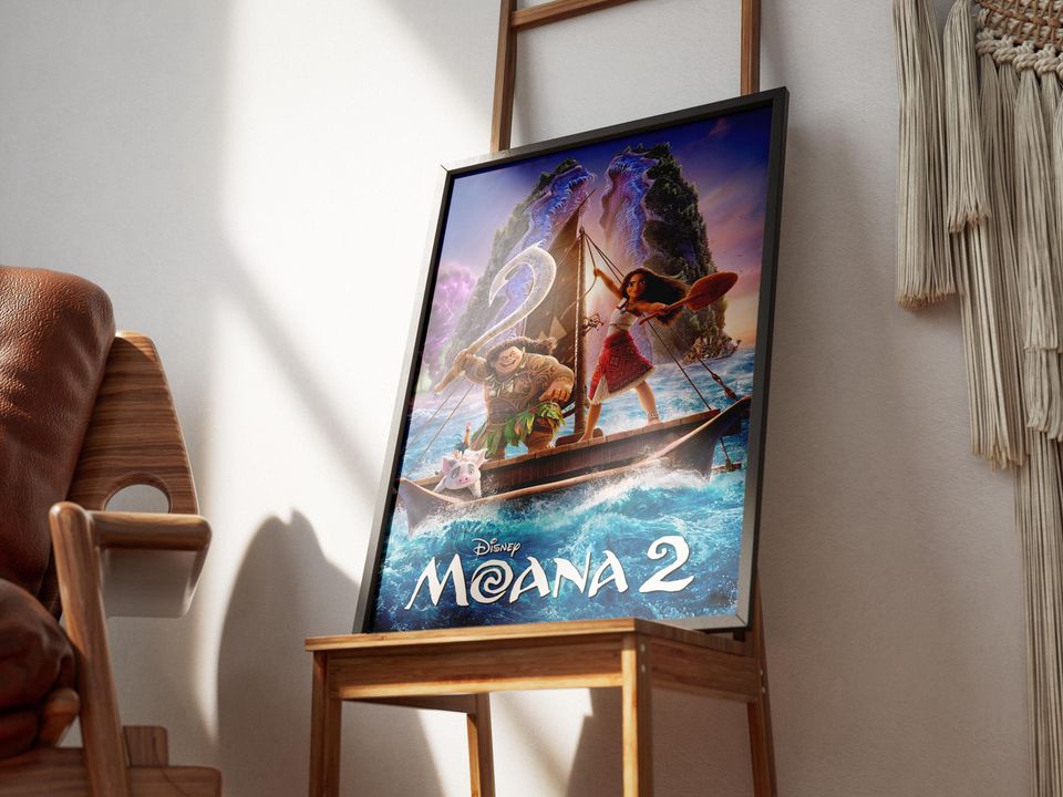 Disney Moana 2 2024 Movie Poster