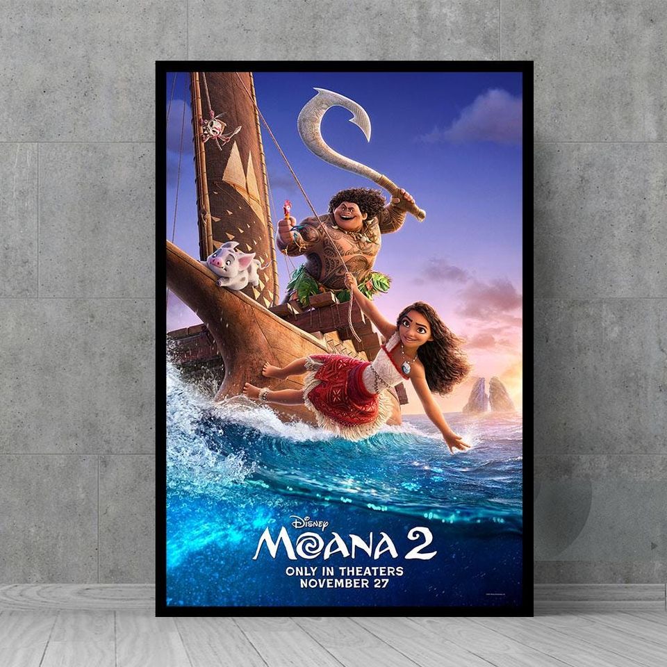 Disney Moana 2 2024 Movie Poster
