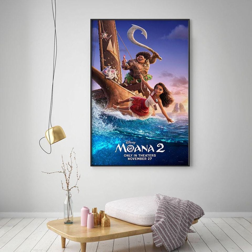 Disney Moana 2 2024 Movie Poster