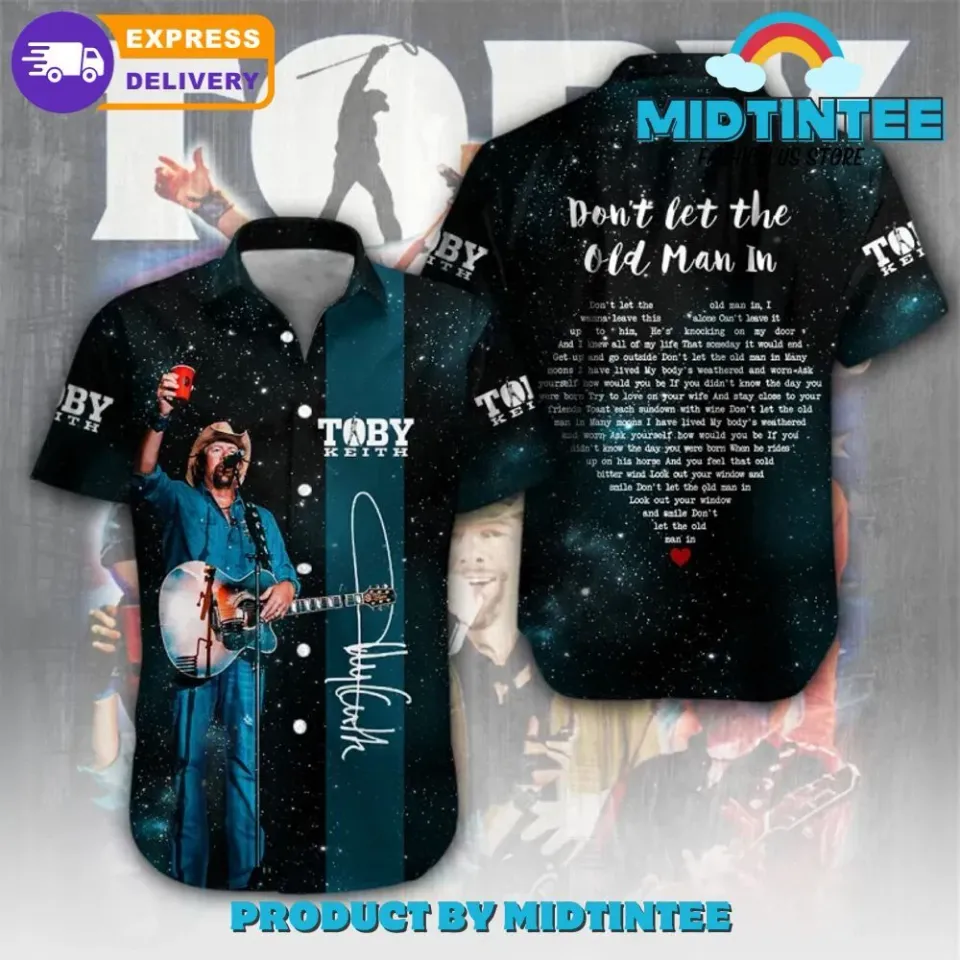 Toby Keith The Legend Hawaiian Shirt