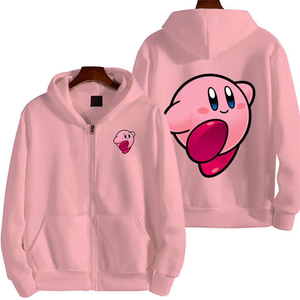Kirby: Right Back at Ya! Men Cartoon Hoodie