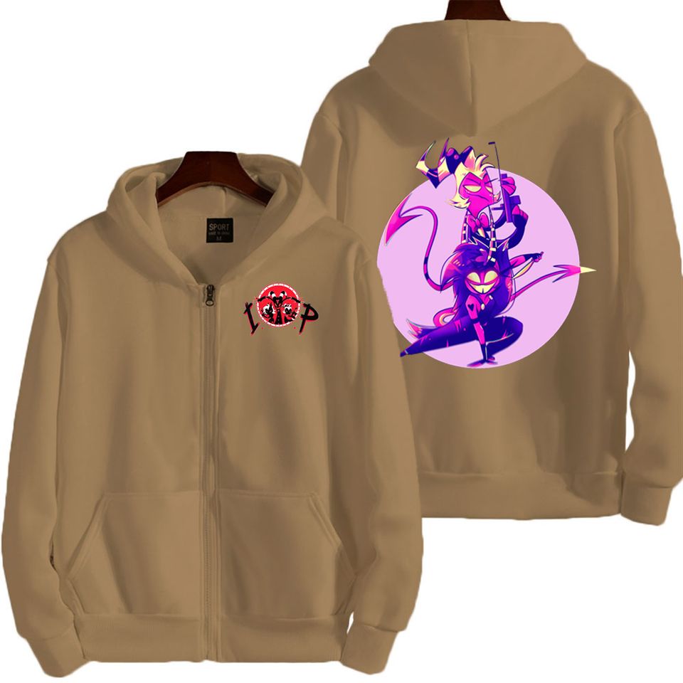 Millie x Moxxie Helluva Boss Men Hoodie