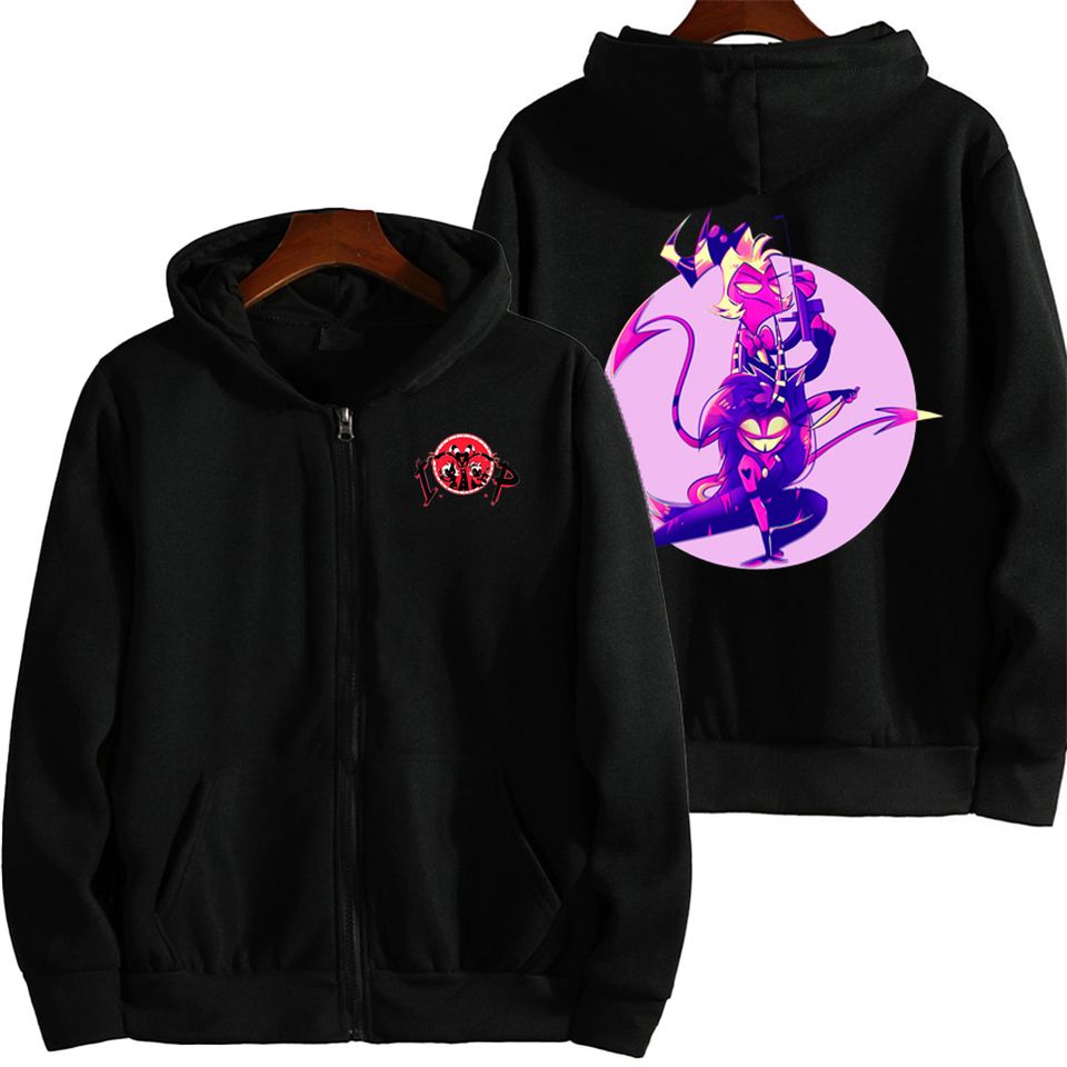 Millie x Moxxie Helluva Boss Men Hoodie