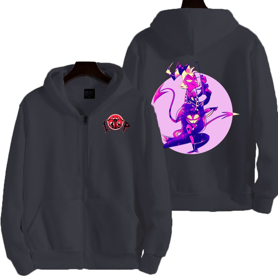 Millie x Moxxie Helluva Boss Men Hoodie