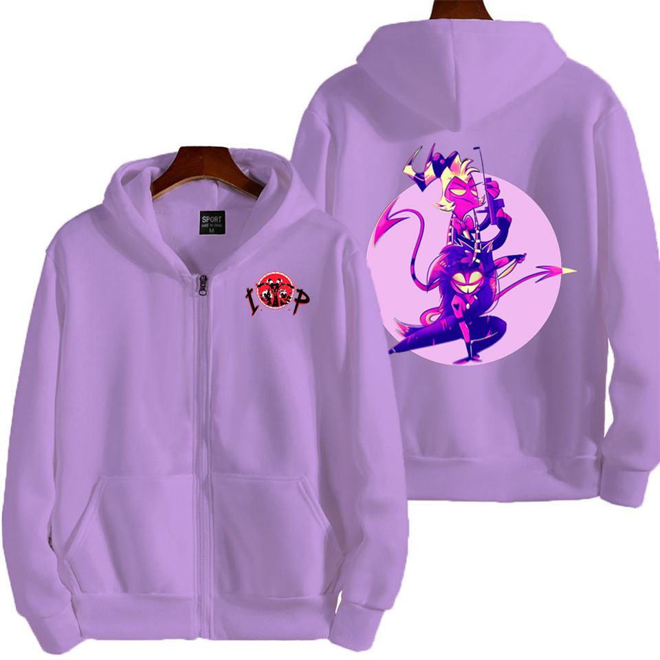 Millie x Moxxie Helluva Boss Men Hoodie