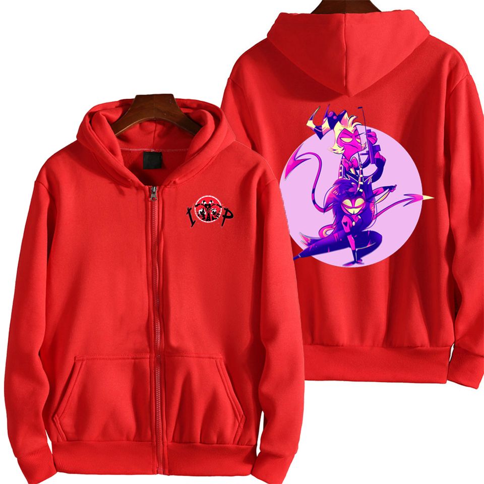 Millie x Moxxie Helluva Boss Men Hoodie