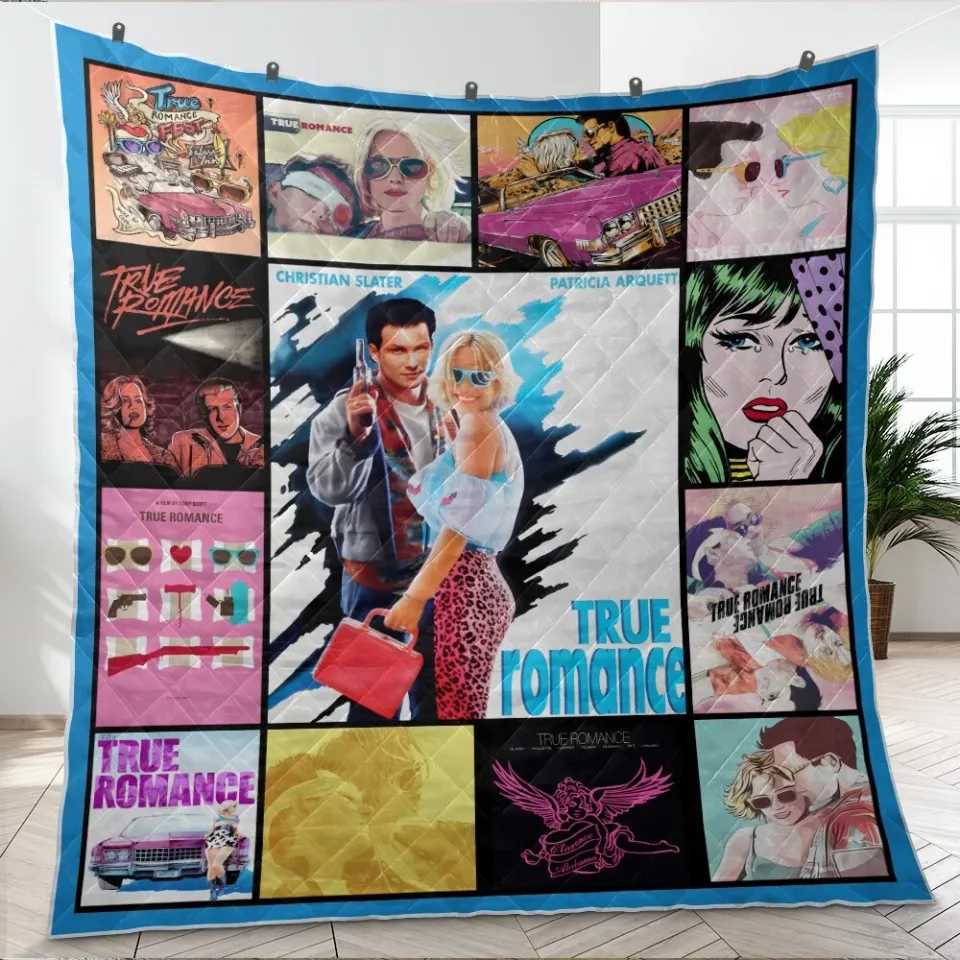 True Romance Quilts, True Romance Movie Quilts Blanket
