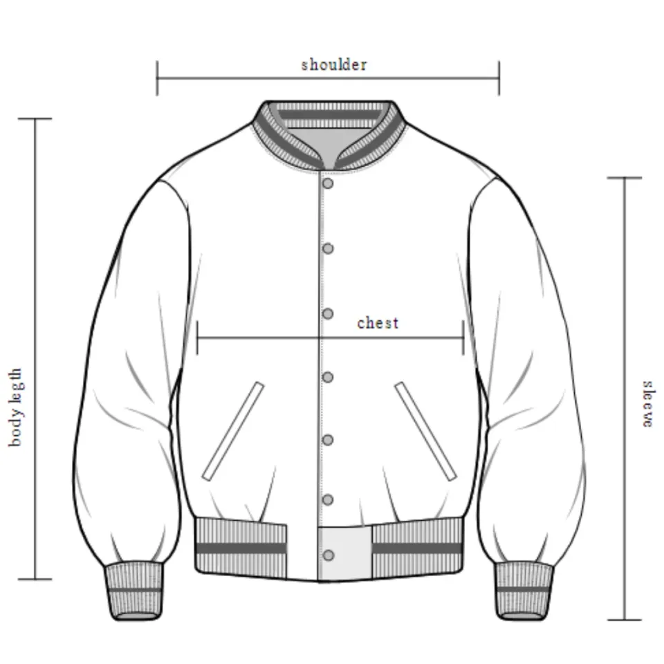 Jacksonville Jaguars Letterman Black Varsity Jacket