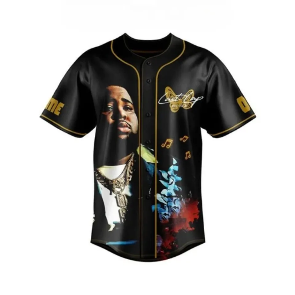 Rod Wave Celebrating The Last Lap Tour Memories Personalized Baseball Jersey