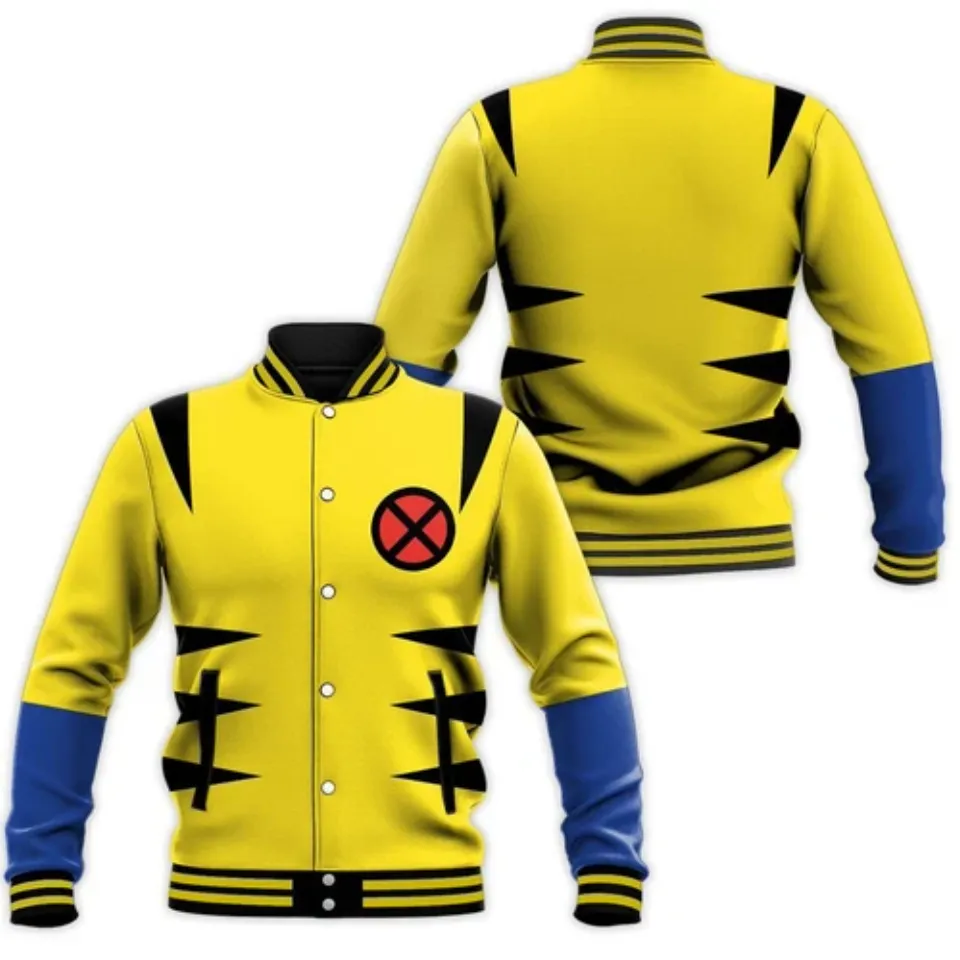 X-Men Wolverine Baseball Jacket
