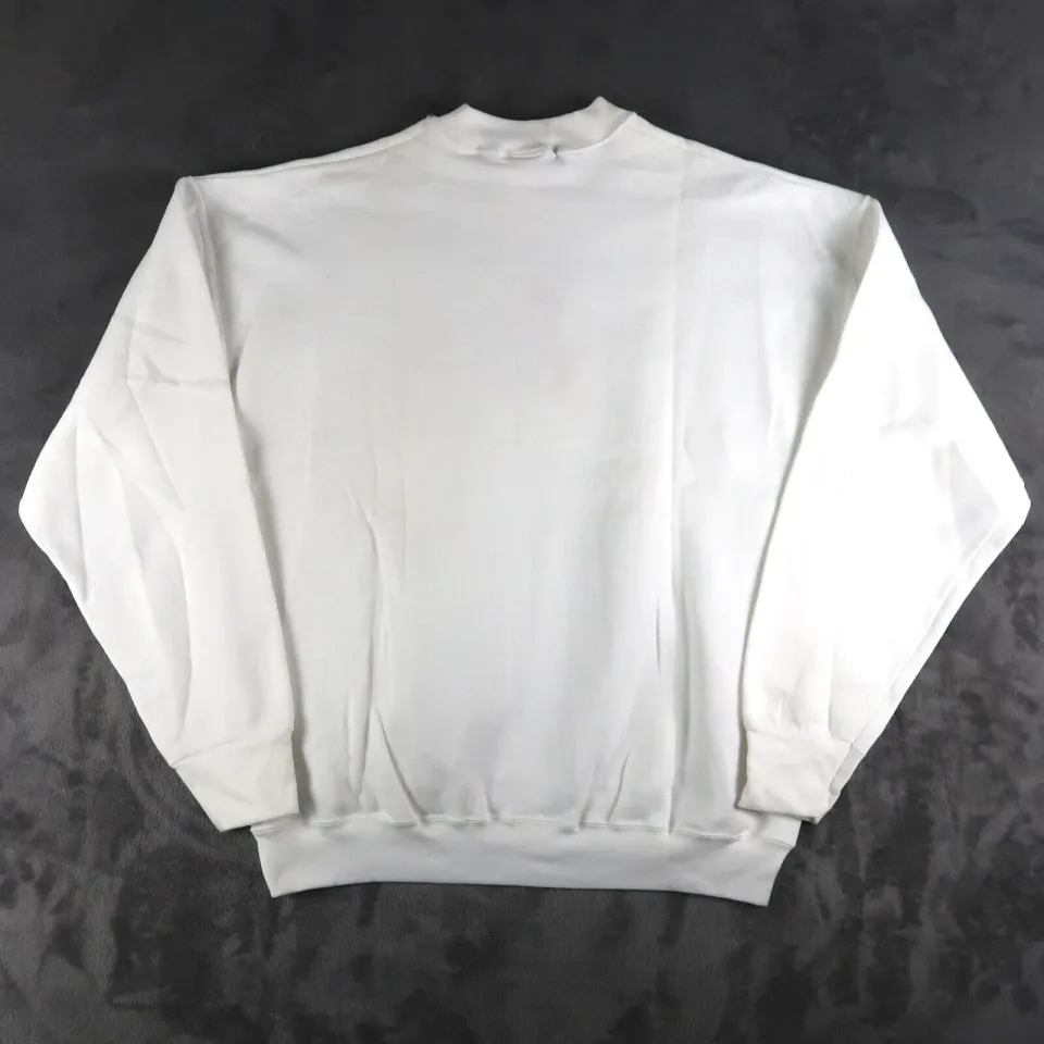 Vintage 90s Pooh Crewneck Sweatshirt Mens XL White Embroidered Made In USA