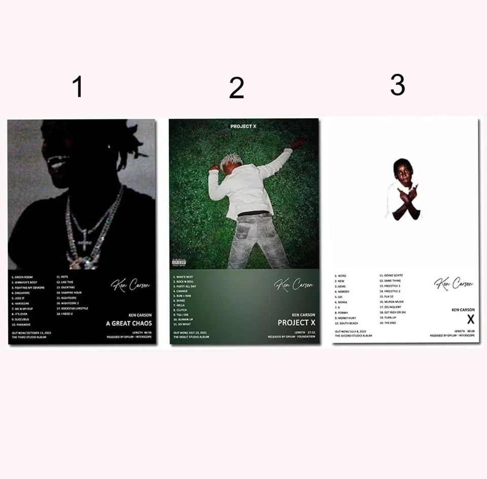 Ken Carson Album Cover Poster