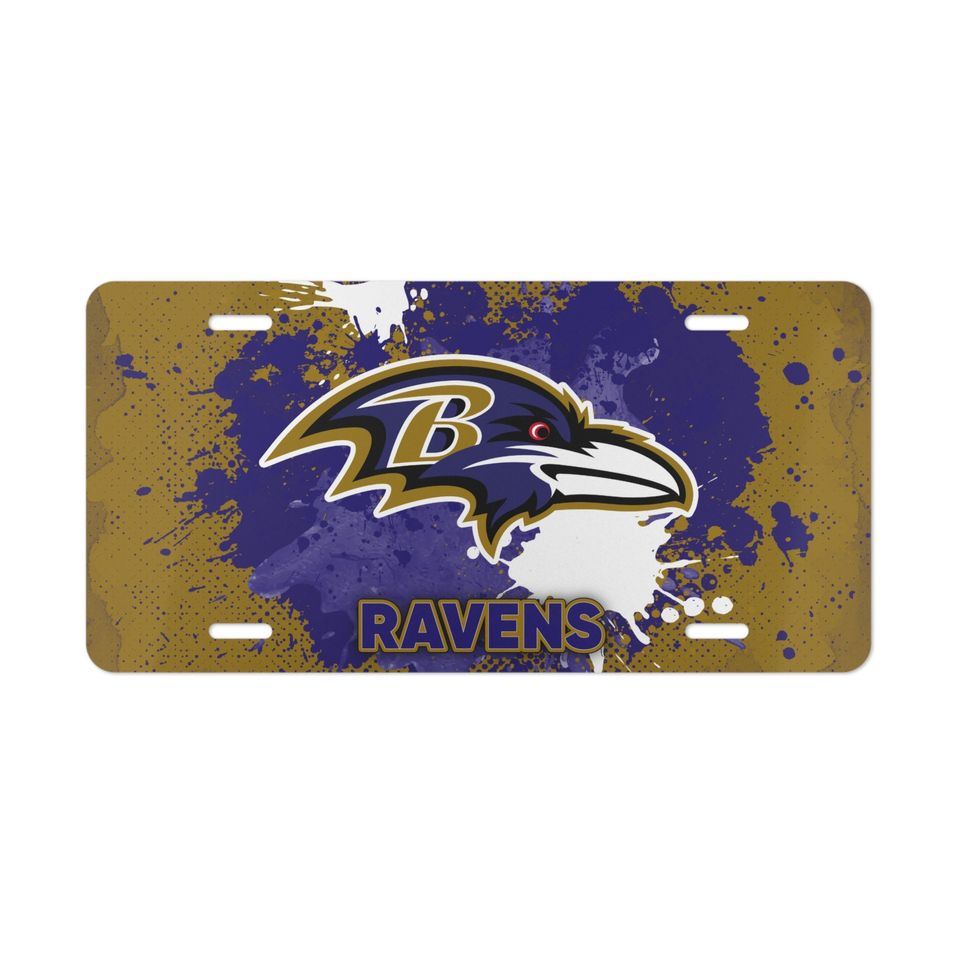 Baltimore Ravens Vanity License Plate