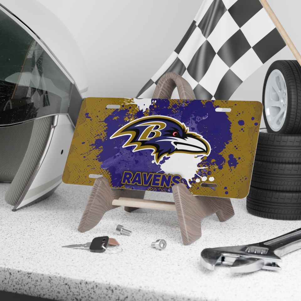 Baltimore Ravens Vanity License Plate