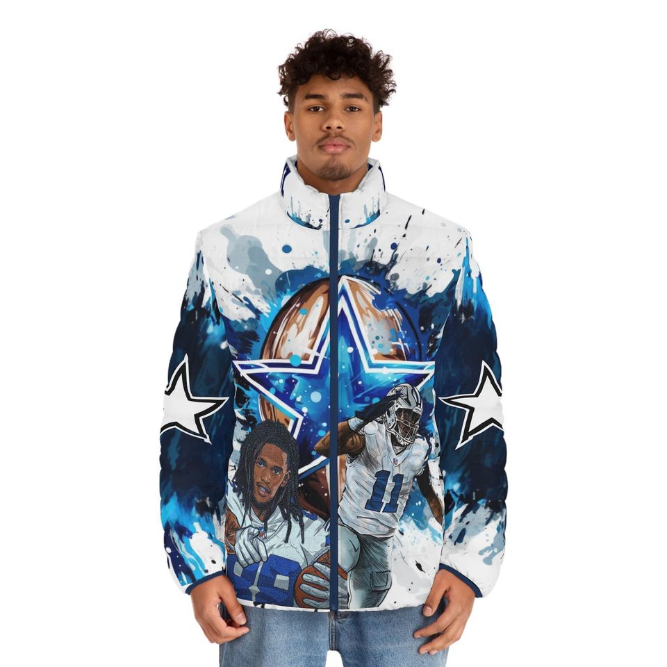 Men's Puffer Jacket, Dallas Cowboys football