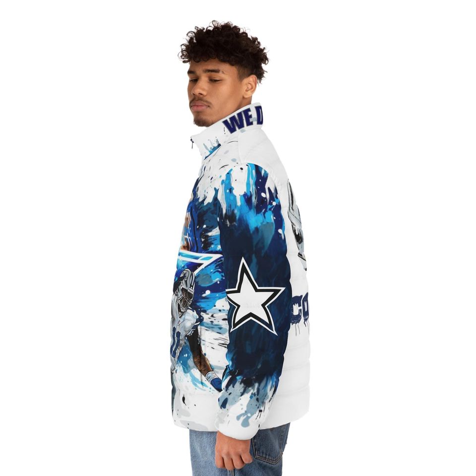 Men's Puffer Jacket, Dallas Cowboys football