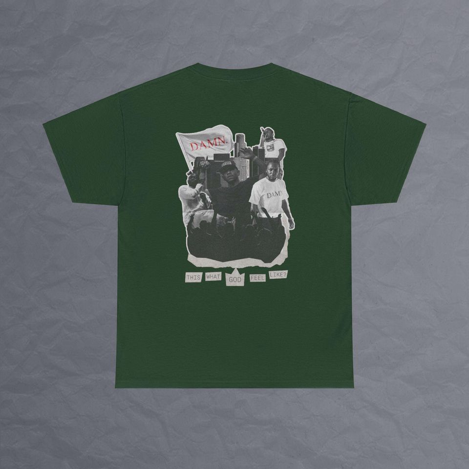 Kendrick Lamar DAMN Mr Morale Double Sided T Shirt