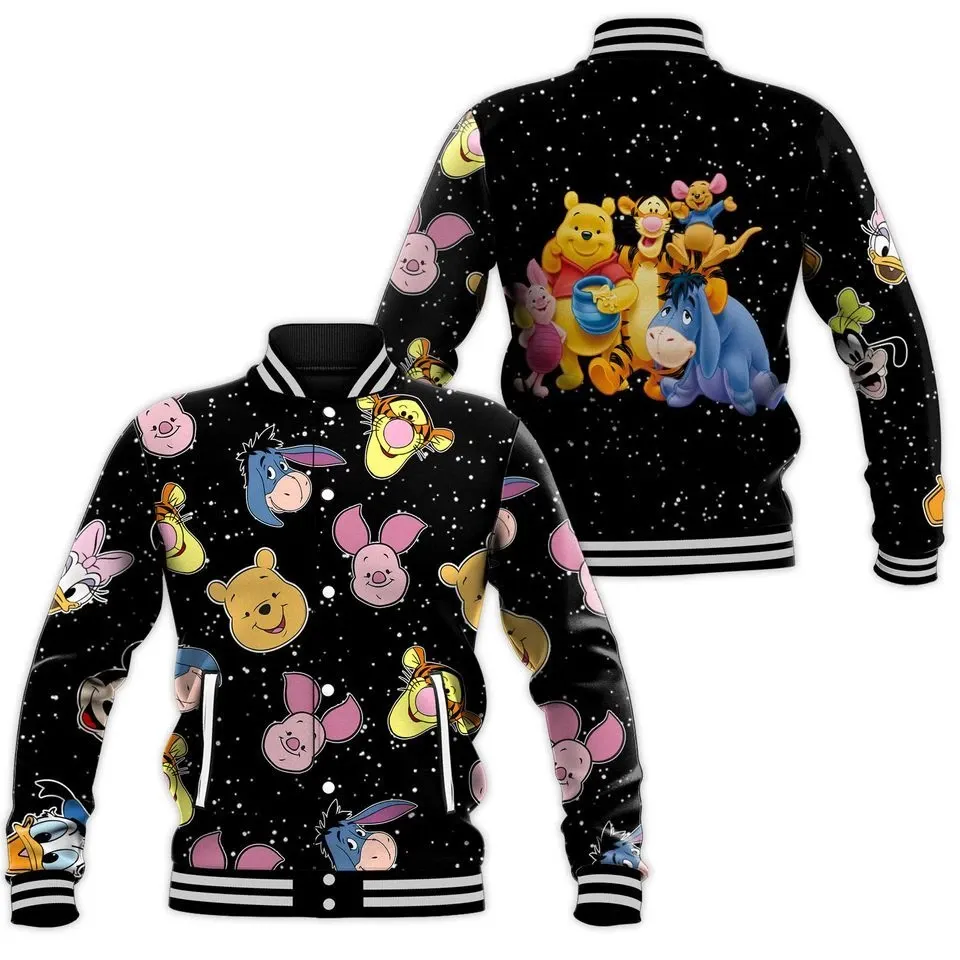 Winnie The Pooh Disney Baseball Jacket