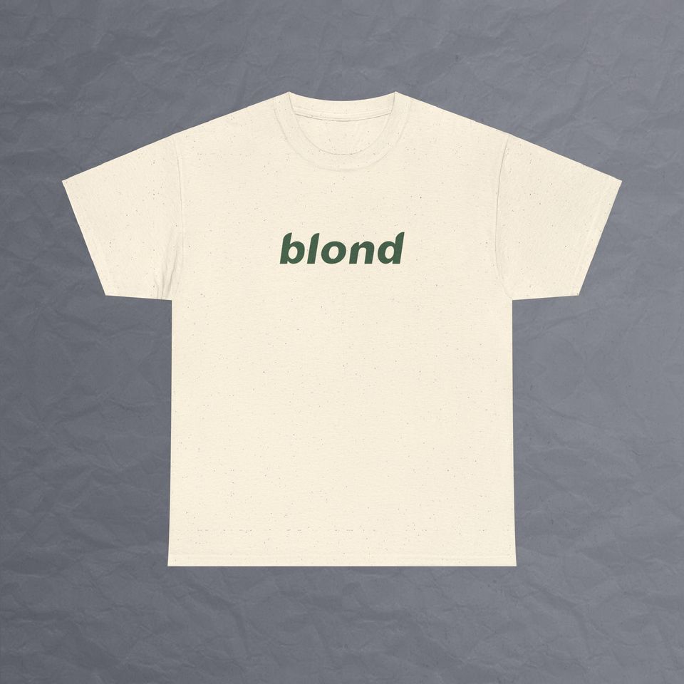Frank Ocean Blond  Cream Design Double Sided T Shirt