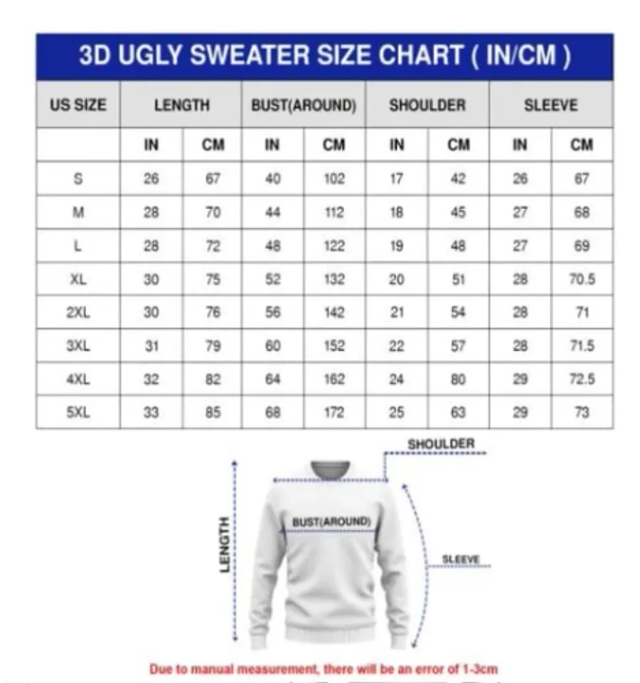 Super Hero Batman Ugly Christmas Sweater Size Gift For Her  Him