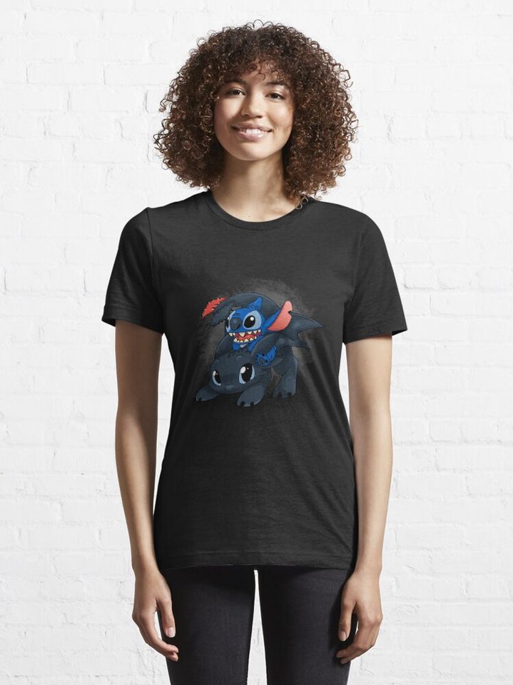 Stitch Toothless T-Shirt, Lilo Stitch T-Shirt