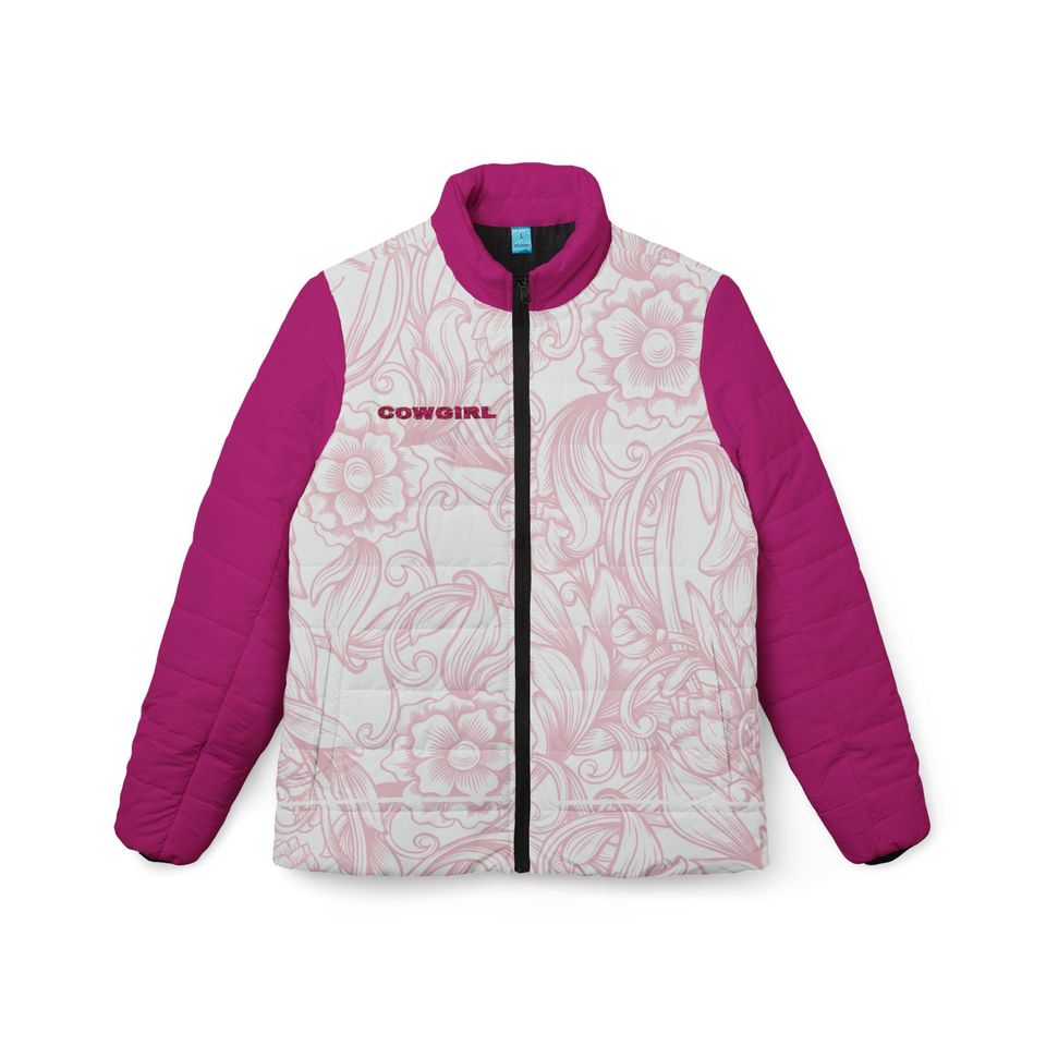 Cowgirl Chic Womens Puffer Jacket