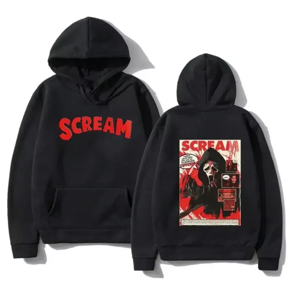 Scream VI Ghostface Hoodie, Classic Simple hoodie