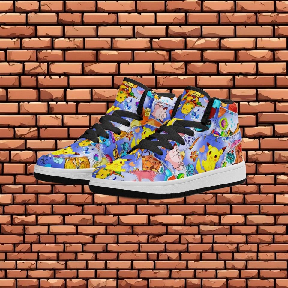 Character High-top Sneakers