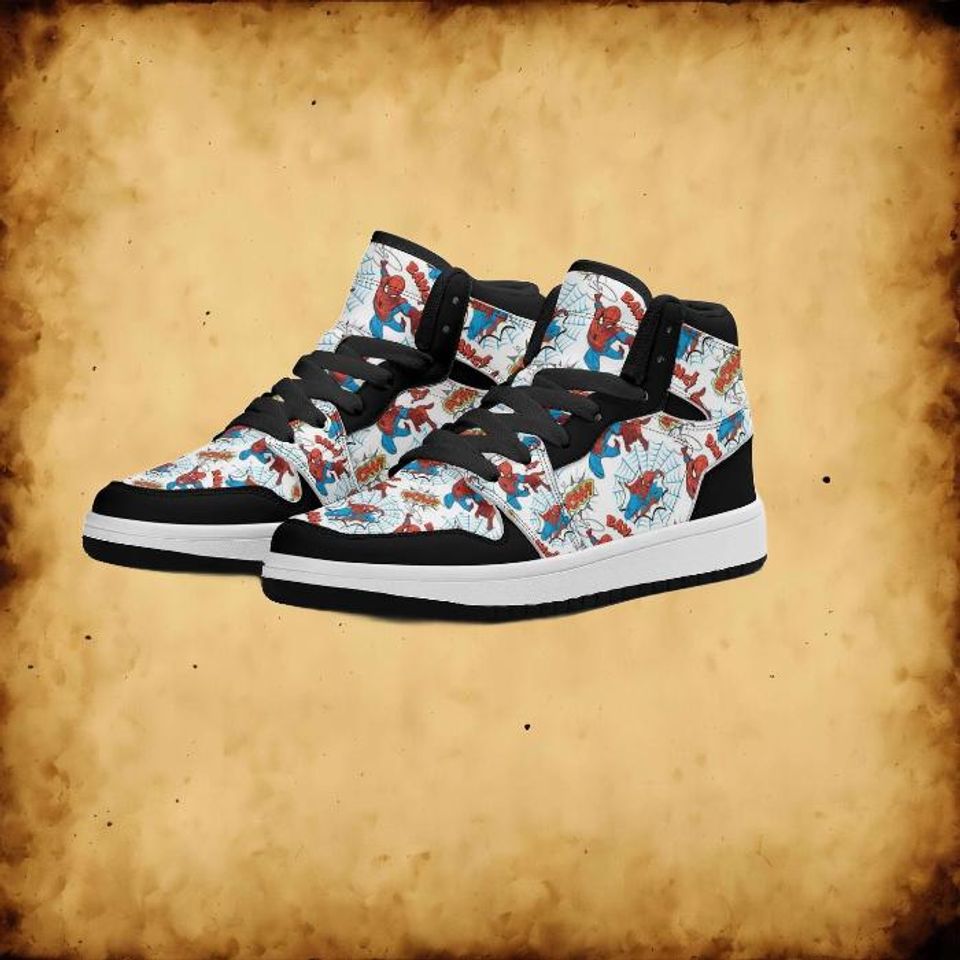 Character Spiderman High-Top Sneakers