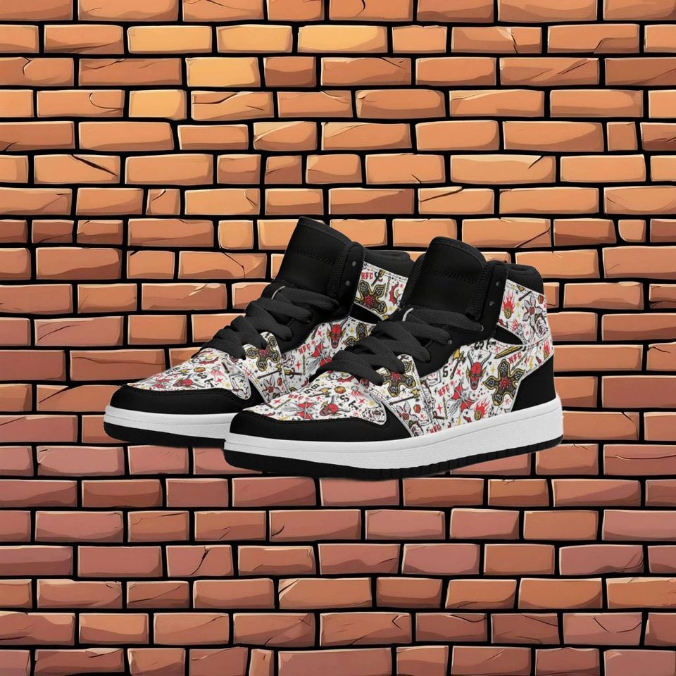 Stranger character High-top Sneakers