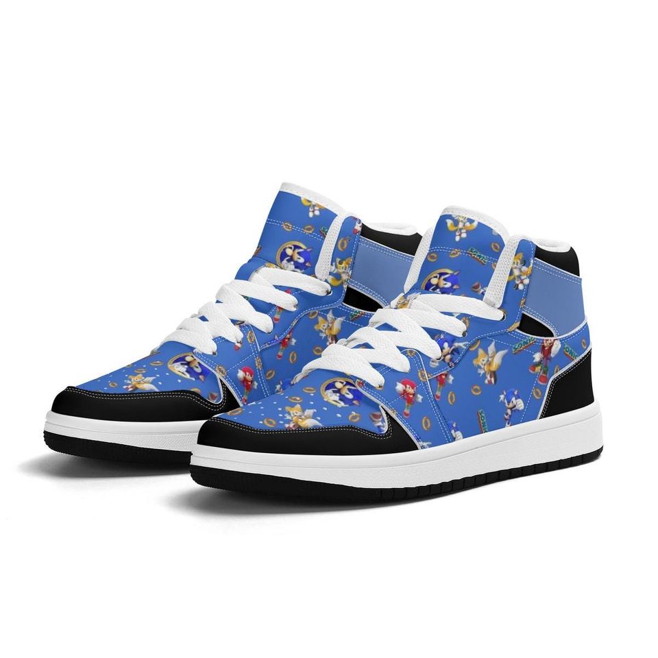 Character Sonic Children High-Top Sneakers