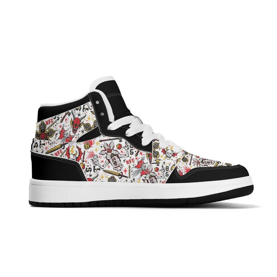 Stranger character High-top Sneakers