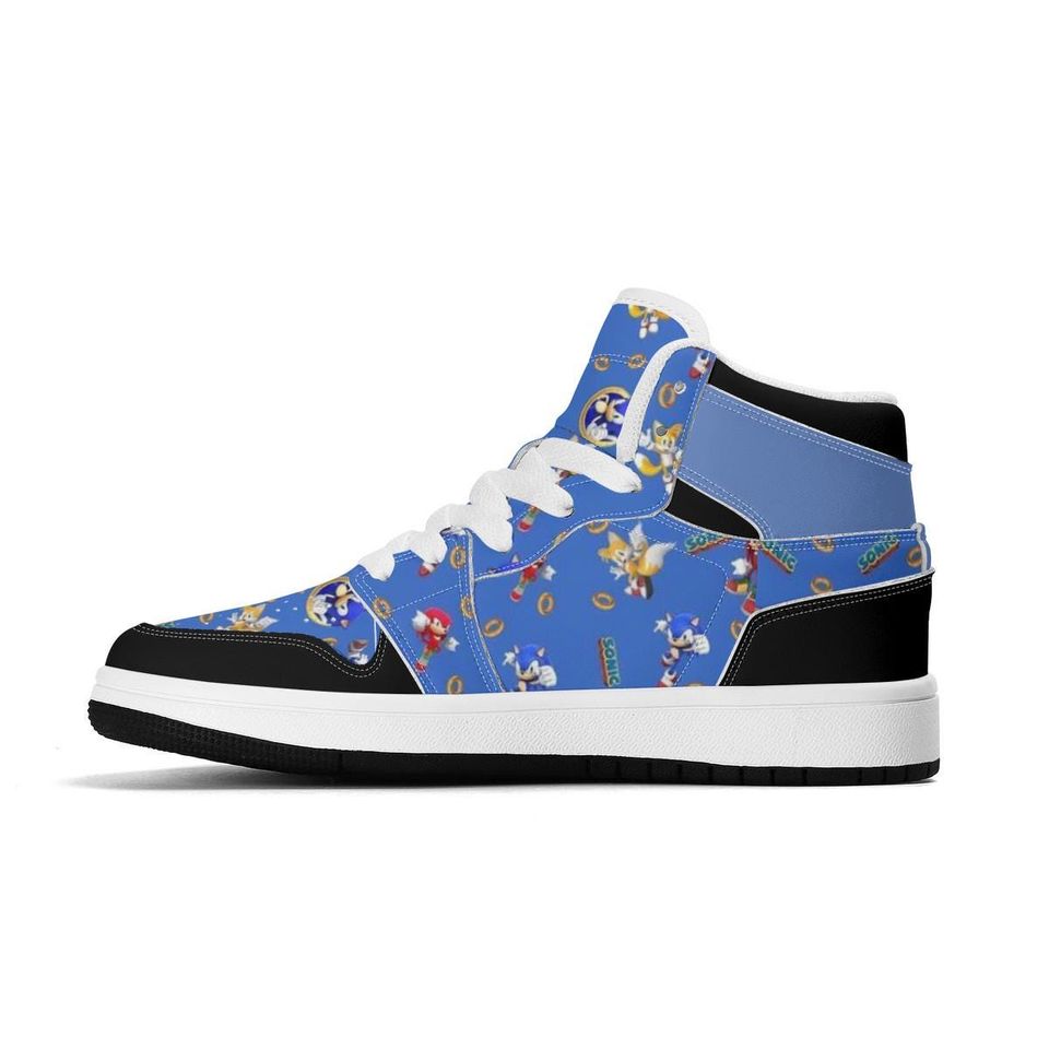 Character Sonic Children High-Top Sneakers