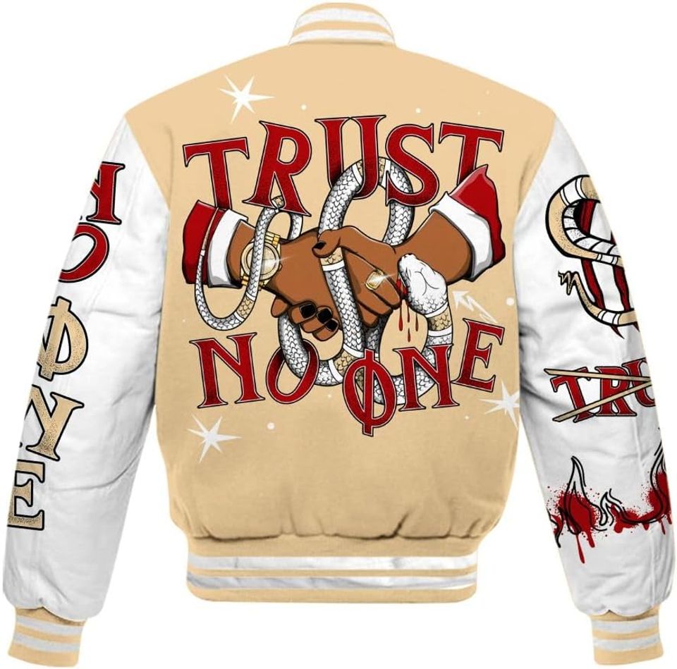 Dunkare Dunk Low Strawberry Waffle Baseball Jacket - Allen Answer Skeleton All Over Print Letterman Jackets