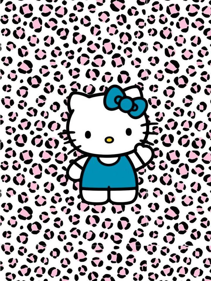 Hello Kitty leopard iPhone Case