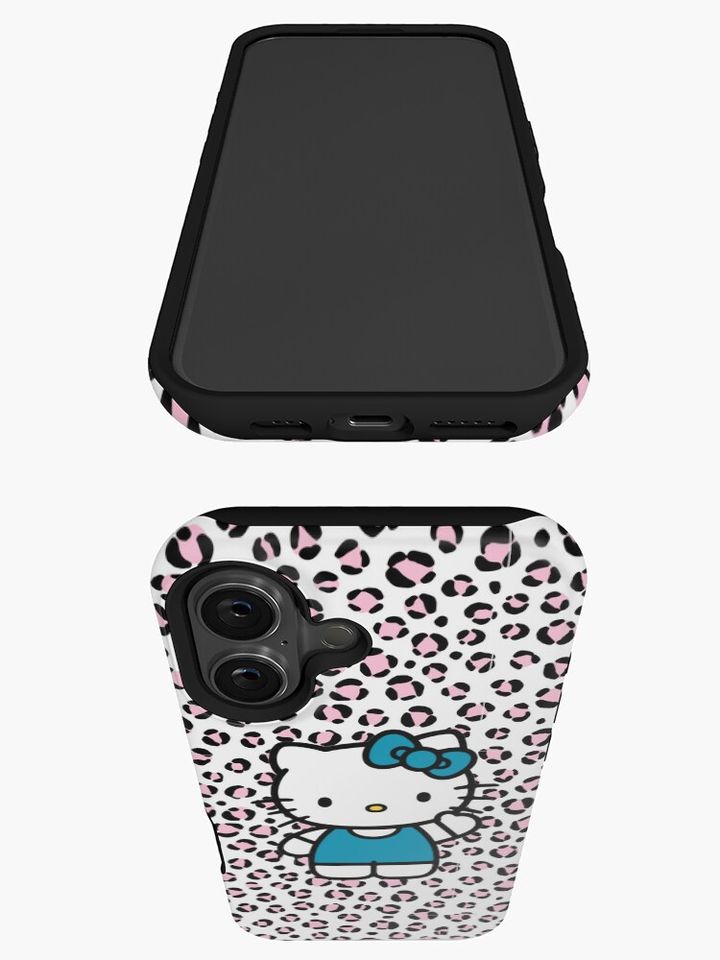 Hello Kitty leopard iPhone Case