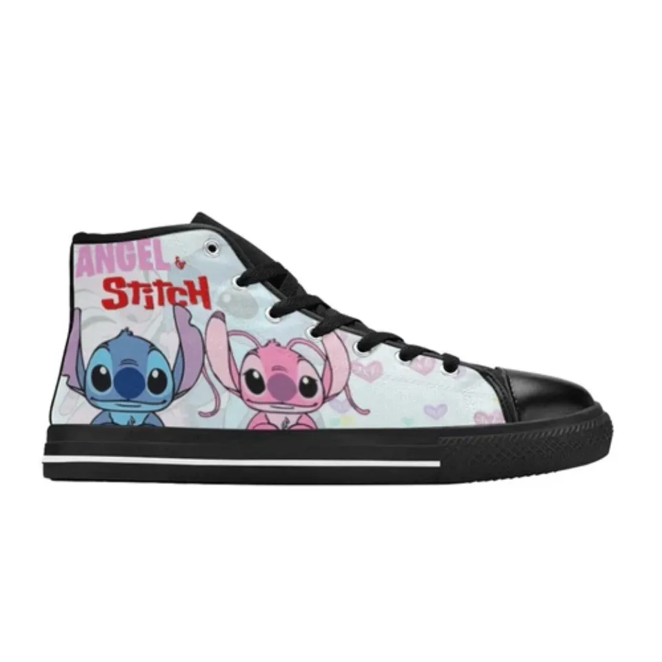 Stitch and Angel High Top Sneaker