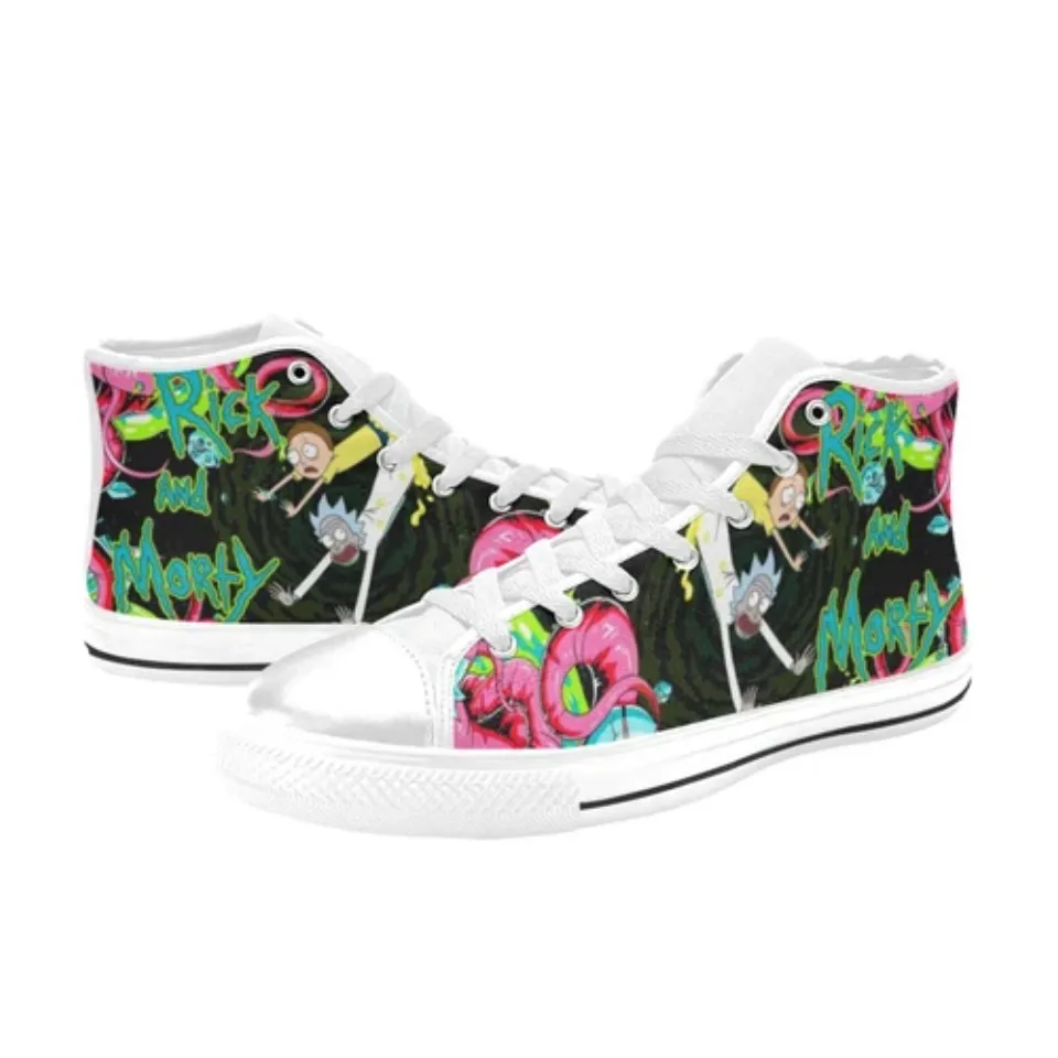 Rick and Rickandmorty  Men's Athletic High Top Sneaker