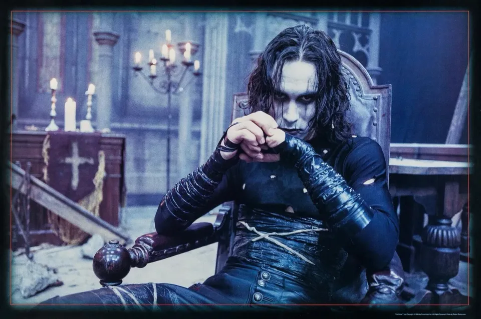 The Crow 1994 Movie Poster Wall Art - Brandon Lee