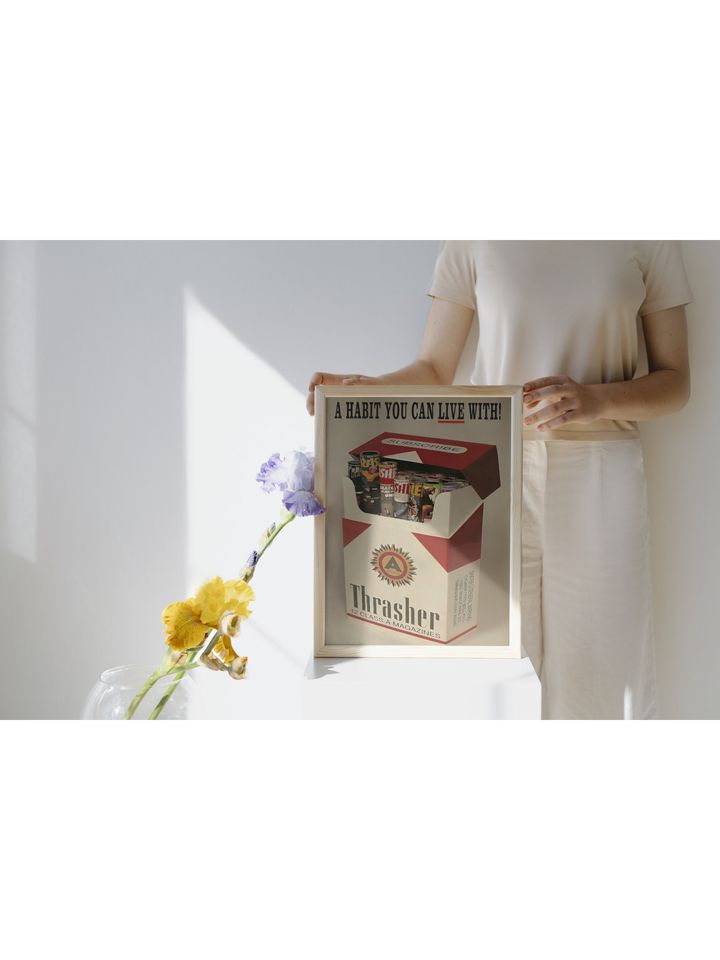 Thrasher Magazine Cover Poster