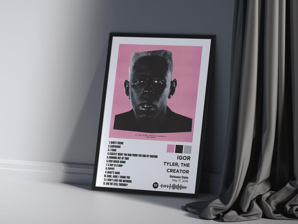 Tyler, the Creator IGOR Album Poster