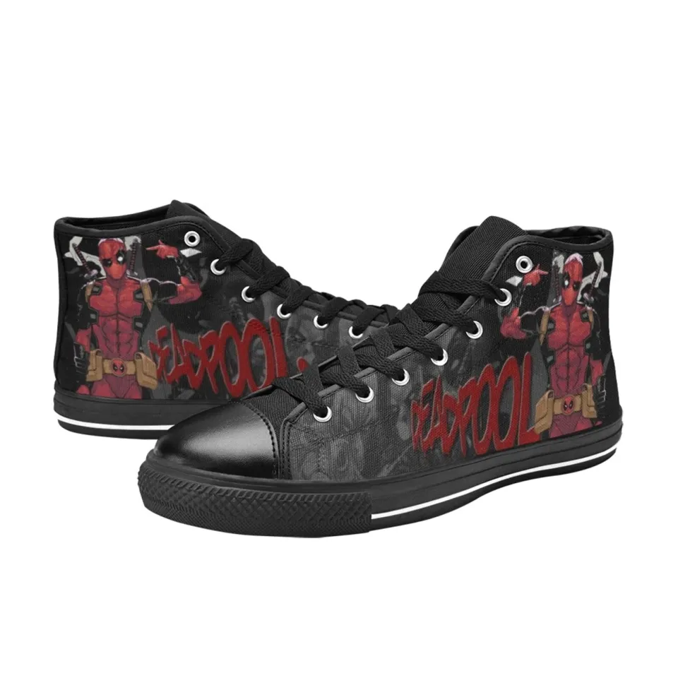 Deadpool 1 High Top Sneaker , Shoes Athletic