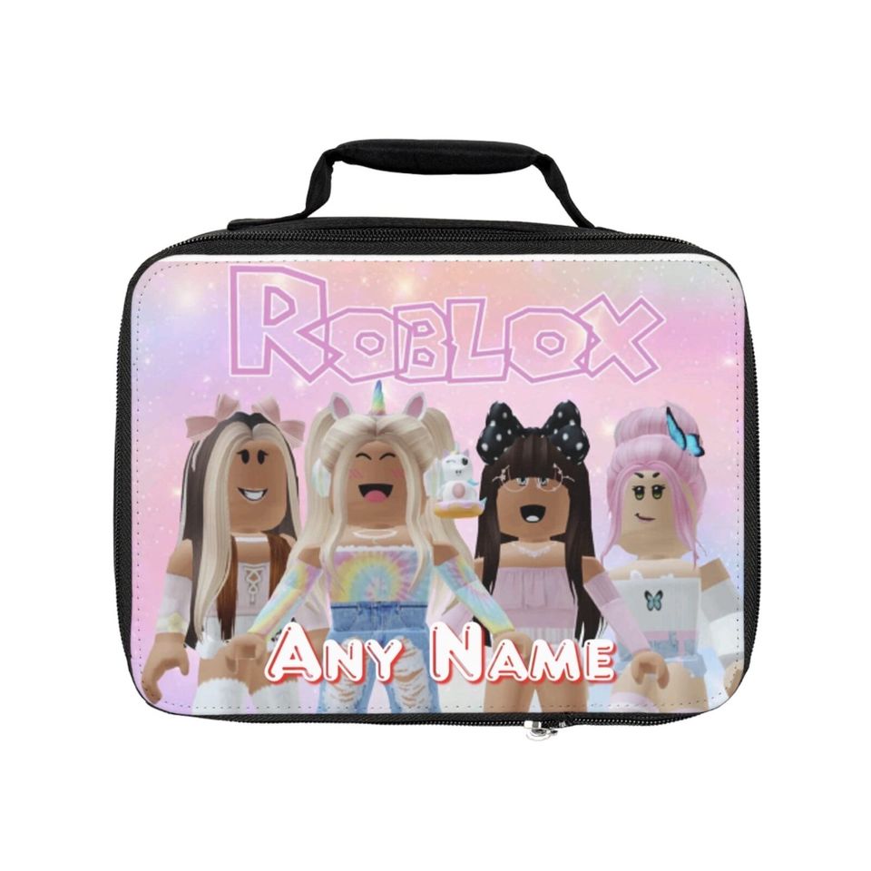 Roblox personalised cooler lunch bag