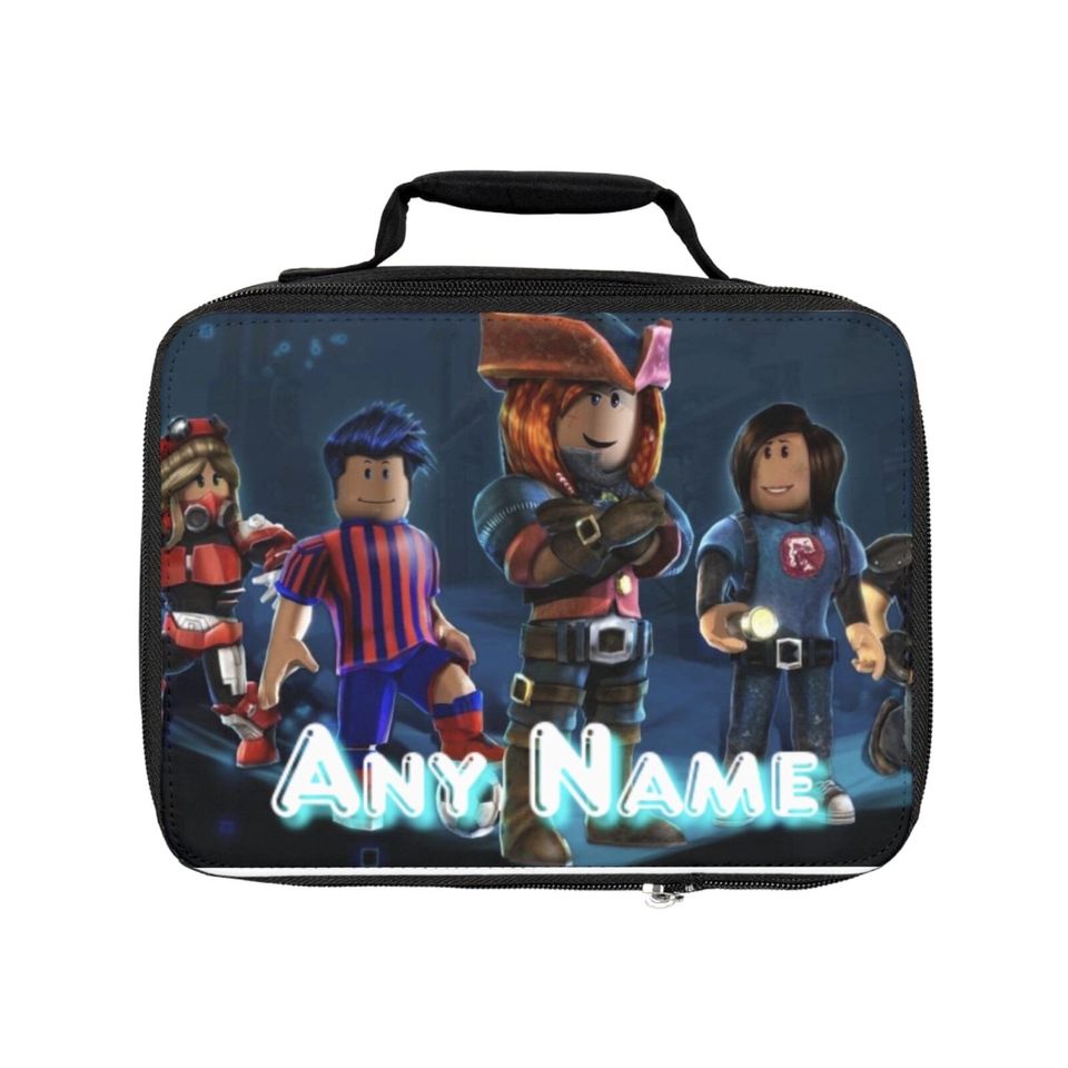 Roblox personalised cooler lunch bag