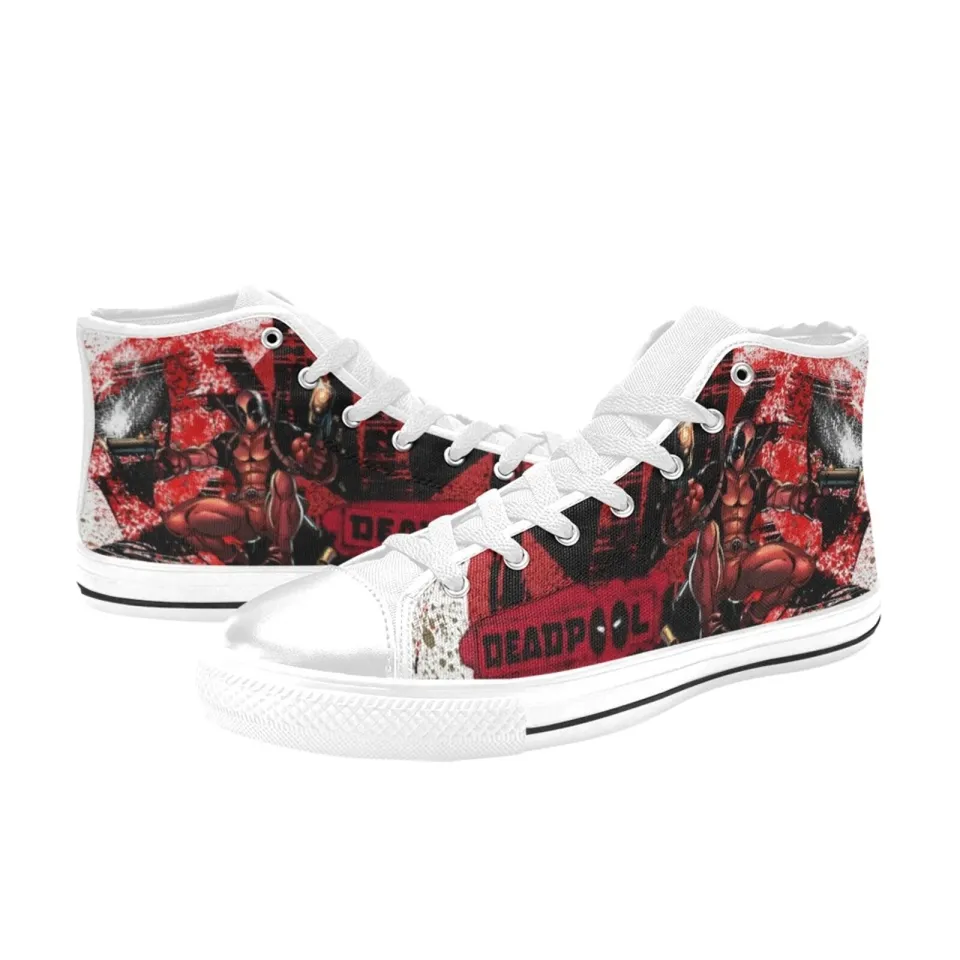 Deadpool 3 High Top Sneaker , Shoes Athletic
