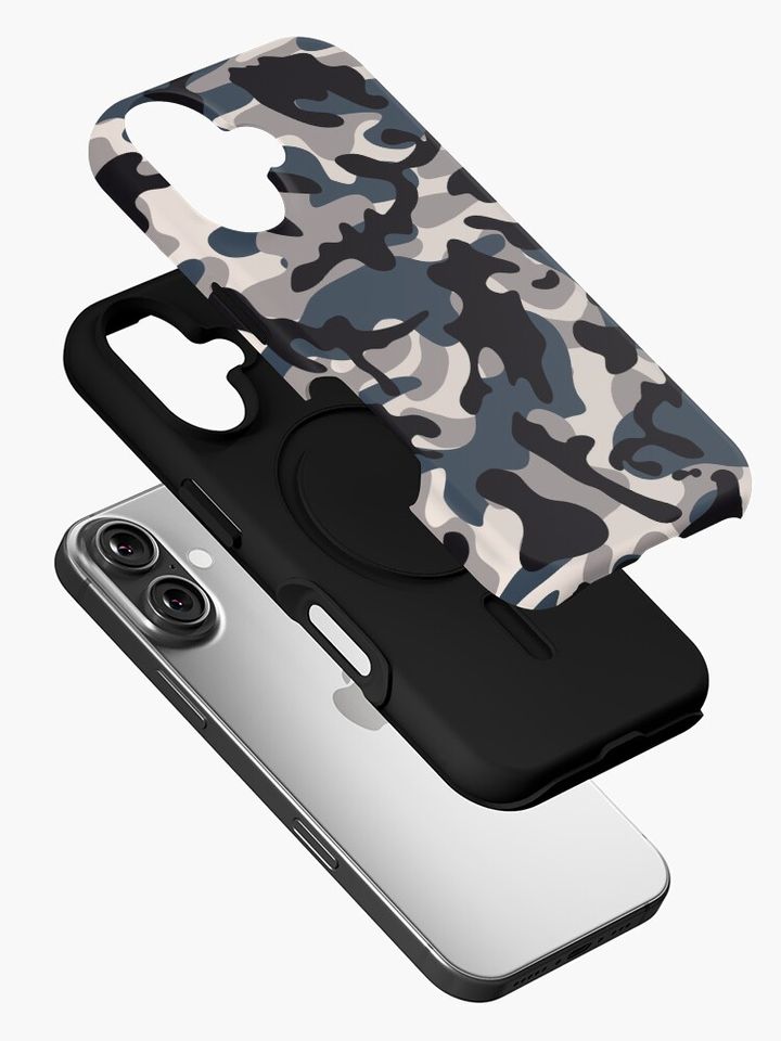 Military Camouflage Pattern iPhone Case