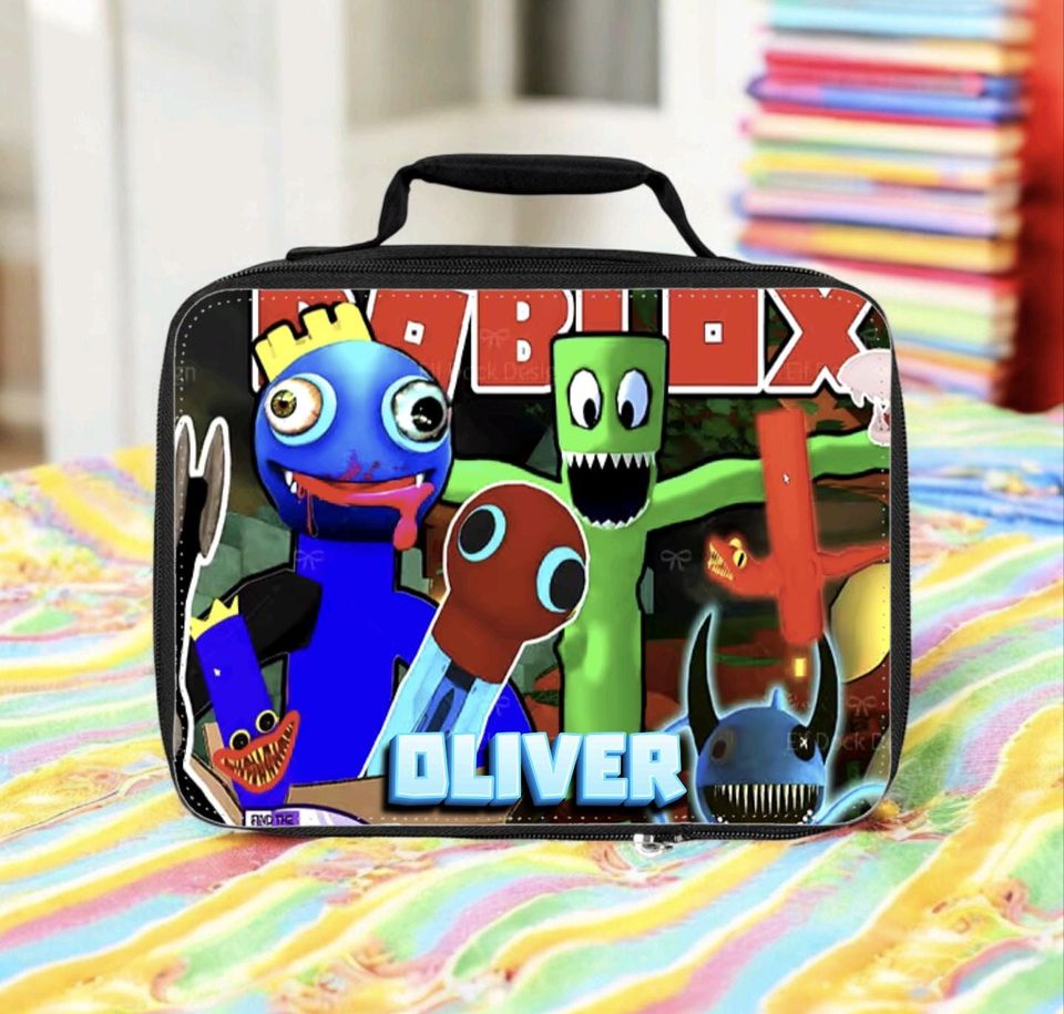 Roblox personalised cooler lunch bag