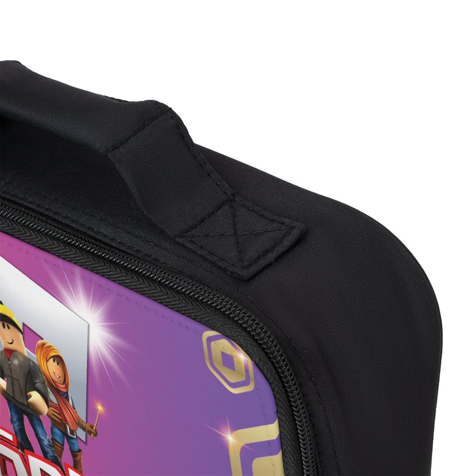 Personalized Roblox lunch bag with name