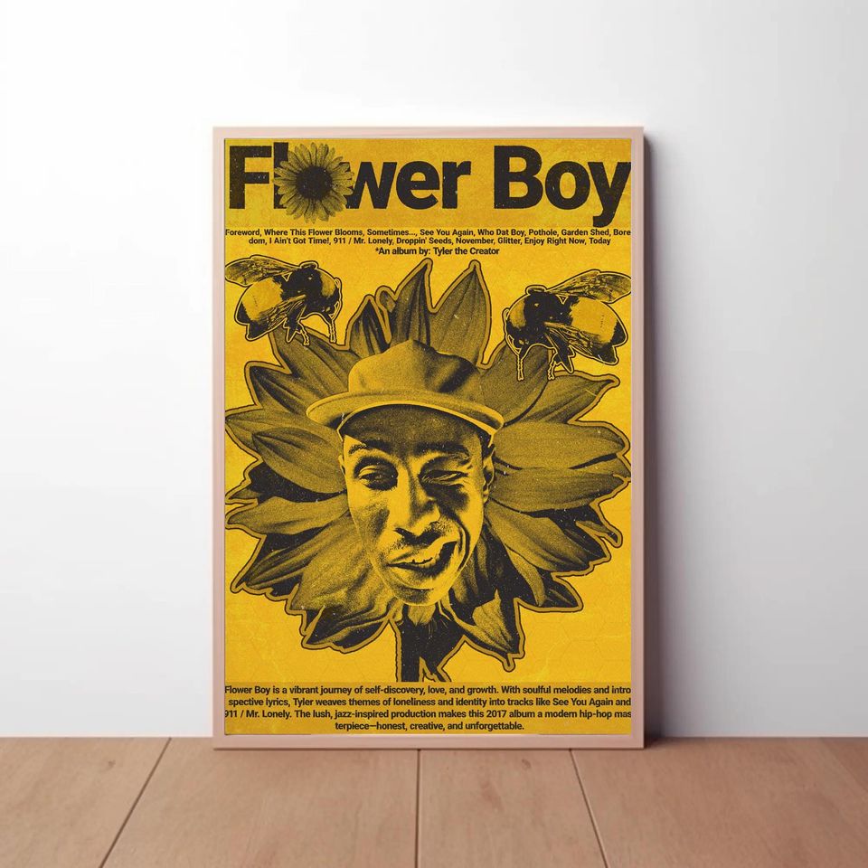 Tyler, the Creator poster, Flower Boy poster