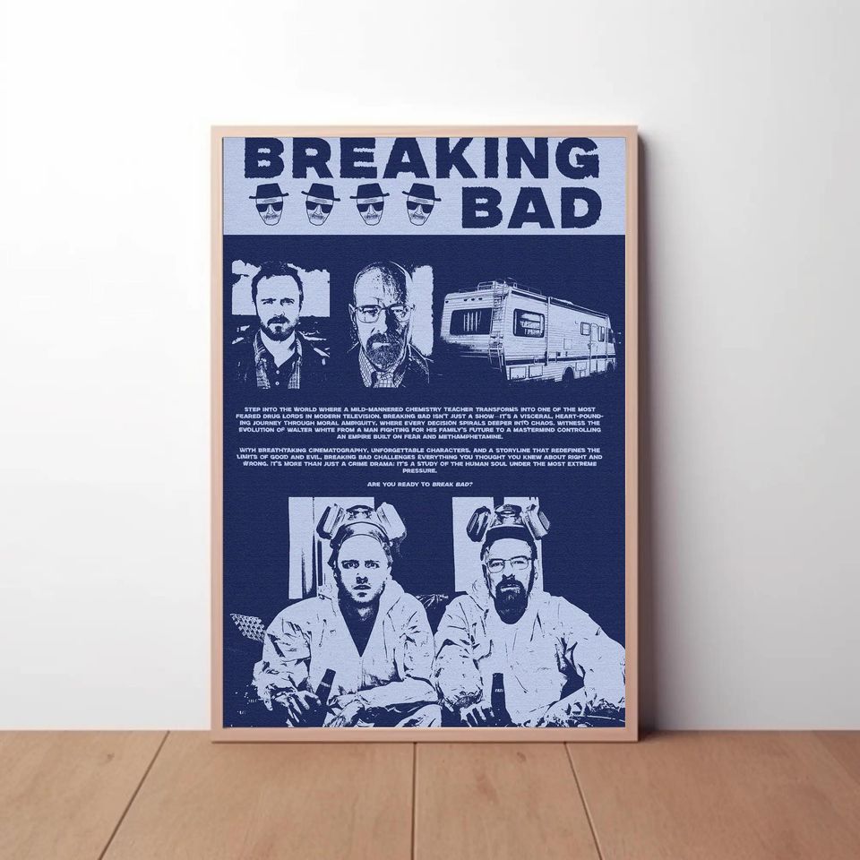 Breaking Bad poster/print, movie poster